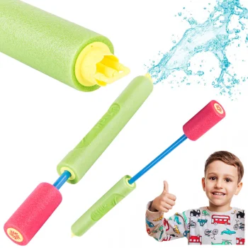 Foam Water Gun Pump, Yellow/Blue, 44 cm