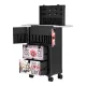 Gabbiano C12 Barber / Hairdressing Trolley, Black