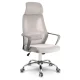 Sofotel Praga Micro-Mesh Office Chair, Light Gray