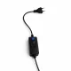 LED Aquarium Light 8.7W (23-50 cm), Black