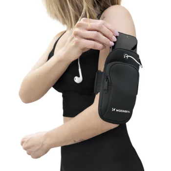 Wozinsky WABBK1 Running Phone Armband up to 6.7", Black