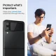 Samsung Galaxy Z Flip 3 5G Spigen Hinge Film + Full Camera Tempered Glass 2 pcs., Black