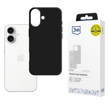 3mk Matt Phone Case Cover Apple iPhone 17 - Black