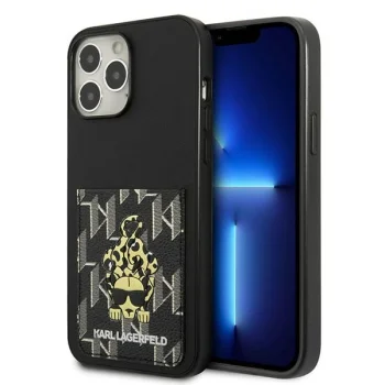 Karl Lagerfeld Karlimals Cardslot Case for iPhone 13 Pro Max - Black