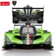 Rastar Lamborghini SC63 LMDH RC Car 1:14, Black/Green