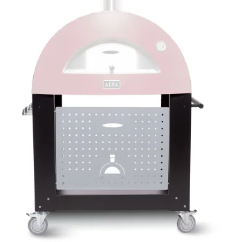 Alfa Forni Base for 2 Pizze Pizza Oven, Black