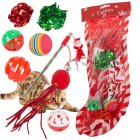 Christmas Cat Toys, 9 pcs.
