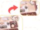 LULILO Educational Toy Wooden Manipulation Sensory Busy Board, 40x28cm