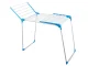 Foldable Clothes Drying Rack, 150 cm, White/Blue