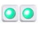 Wireless RGB LED Night Lamps with Remote – 2 Pack