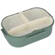 Lunch Box with Compartments, 1200 ml, Green