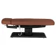 Electric SPA Treatment Bed Sillon Relax, Brown with Dark Wood Base