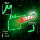 Forever Light FLNJ03 Jurassic Crocodile LED Neon Sign, Green
