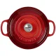 Cast Iron Casserole Le Creuset Signature Round 22 cm 3.3 L, Cerise