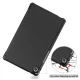 Huawei MatePad T8 8.0\'\' Trifold Stand PU Leather Hard Protective Cover Case, Black
