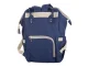 Multifunctional Diaper Backpack / Stroller Bag for Moms, 11 Pockets, Navy Blue