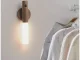 LED Wall Lamp with Motion Sensor and Magnetic Mount, Warm White, Dark Brown