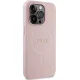 Guess Saffiano MagSafe Case for iPhone 14 Pro, Pink