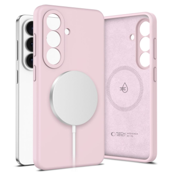 Tech-Protect Samsung Galaxy S26+ Case Silicone MagSafe, Pink