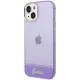 Guess Translucent Case for iPhone 14 Plus – Violet