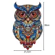 Kruzzel Owl Wooden Jigsaw Puzzle, 177 pcs