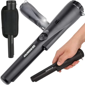 GP-Pointer Handheld Metal Detector IP66, Black