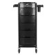 Gabbiano FT65-A Hairdressing Trolley, Black