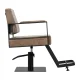 Gabbiano Modena Hairdressing Chair Old Leather Brown