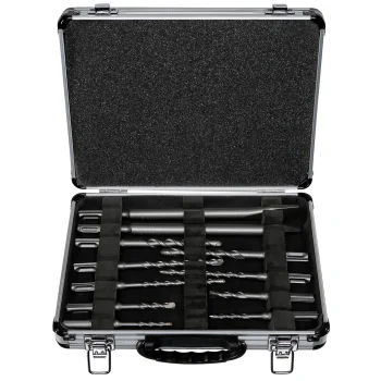 Bosch SDS-Plus Drill and Chisel Set in Case, 11-Piece