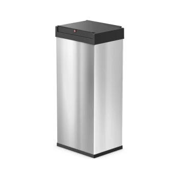 Hailo Big-Box Swing XL 52L Waste Bin with Swing Lid, Stainless Steel
