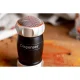 Flour and Sugar Dispenser Shaker Marcato Dispenser, Black / Silver