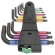 Wera 950/9 Hex-Plus Multicolour 2 Metric L-Key Set, 1.5–10 mm, 9 Pieces