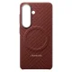 Samsung Carbon Magnet Case for Samsung Galaxy S26, MagSafe, Red