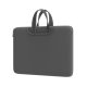 BWOO 14 Inch Laptop Sleeve with Handle Protective Neoprene Case, Grey