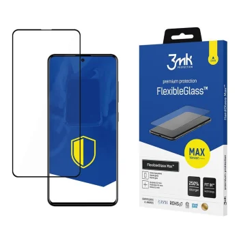 Samsung Galaxy A52 4G / 5G A52s 5G Black 3MK Flexible Glass Max Hybrid Fullscreen Protector