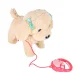 Interactive Toy Poodle Dog on Leash, Walks and Barks