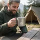 Mountain Goat Stainless Steel Camping Mug 350 ml