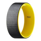 4Fizjo Dharma XXL Yoga and Stretching Wheel, 40 cm, Yellow/Black