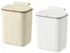 Hanging Kitchen Trash Can for Cabinet Door Under Sink with Lid, 2.9 Gal