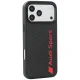 Audi R8 Carbon Fiber MagSafe Case for iPhone 18 Pro Max / 17 Pro Max, Black