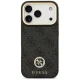 Guess iPhone 17 Pro Case 4G Strass Logo MagSafe, Black