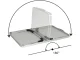 Folding Camping Table / Laptop Stand, 40x30 cm