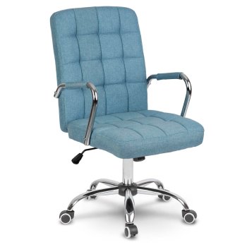 Sofotel Benton Ergonomic Fabric Office Chair, Blue