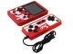 Mini Retro Portable Game Console, 400 Games, 3.0\" Screen, TV Connection, Gamepad, Red