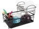 Two-Tier Dish Drainer with Tray, Black