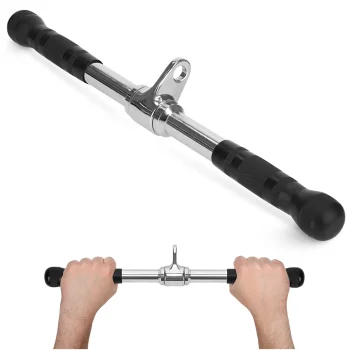 4FIZJO Straight Revolving Cable Attachment Bar 54 cm