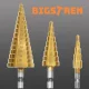 Step cone drill bits - 3 pcs. Bigstren 21640