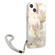 Guess Flower Strap Case for iPhone 13 mini, Purple