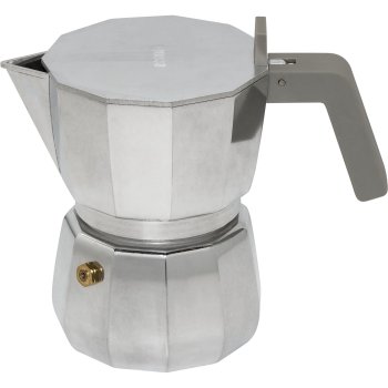 Гейзерная кофеварка Alessi Moka DC06/3, 3 чашки, серебристая