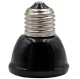 Infrared Heating Bulb for Terrarium 50W E27, Black